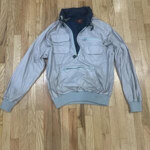 Vintage Jantzen Men's Grey Jacket